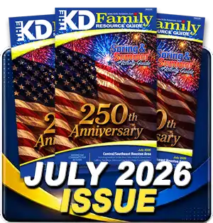 Button for the Current Issue of The Kid's Directory