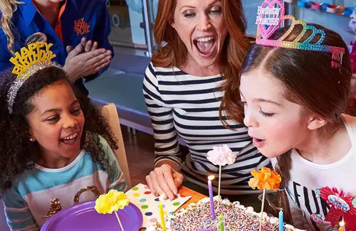 Birthday celebration at Main Event. Family fun and entertainment