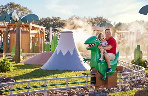 Grampy Rabbit's Dinosaur Adventure at Peppa Pig Theme Park, Florida