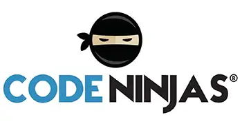 Code Ninjas logo; learn to code; coding summer camps