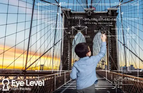 small boy learning to build bridge at Eye Level Learning