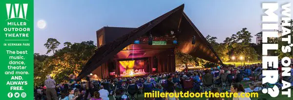 Miller Outdoor Theatre web advertisement