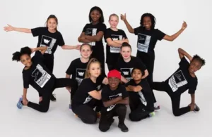 TADA group of kids-hip hop; ballet dance gymnastics camps