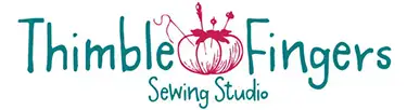Thimble Fingers Sewing Studio logo