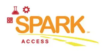Summer Camp; Give your child a FUN way to sharpen their problem solving skills and stretch their imagination!; Spark Access STEM camp logo