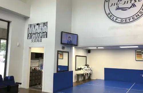 Cantu's Texas Jiu-Jitsu Self-Defense looking at the inside of the building