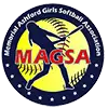 MAGSA - Memorial Ashford Girls Softball Association logo