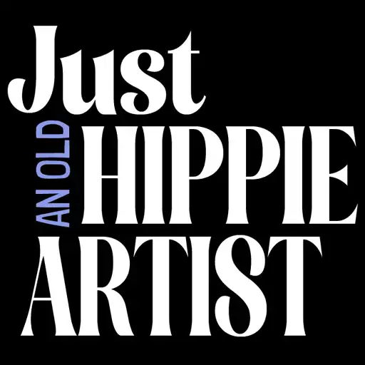 Just An Old Hippie Artist logo