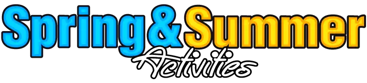 Spring and Summer Activities heading on The Kid's Directory homepage.