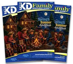 The Kid's Directory Family Resource Guide May 2026 edition; North, Central, and West