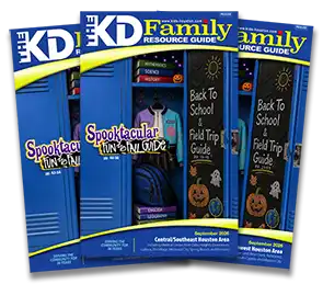 The Kid's Directory Family Resource Guide September 2026 edition; North, Central, and West